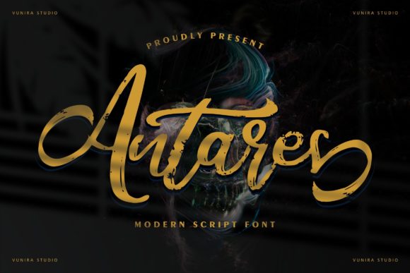 Antares: The Brushed Script for Modern Design