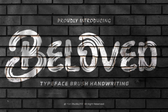 Beloved: Elevating Brand Identity with Brushed Display Typography