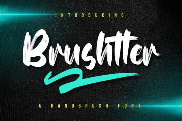 Brushtter: Evaluating a Bold Brushed Display Font for Modern Design