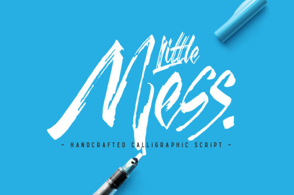 Little Mess: Urban Handwritten Font Guide
