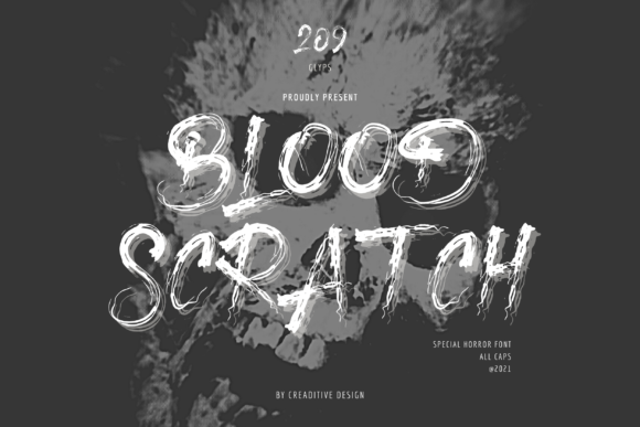 Mastering Blood Scratch: A Practical Guide to Using This Creepy Brushed Display Font