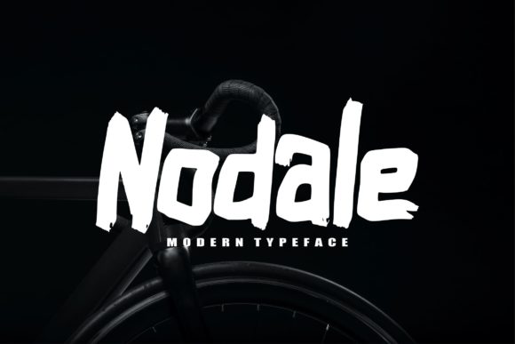 Nodale: Bold Brushed Typography for Impactful Design