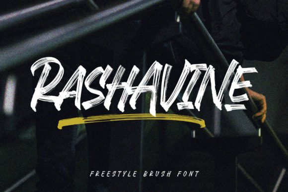 Rashavine: Elevating Brand Identity with Brushed Display Typography