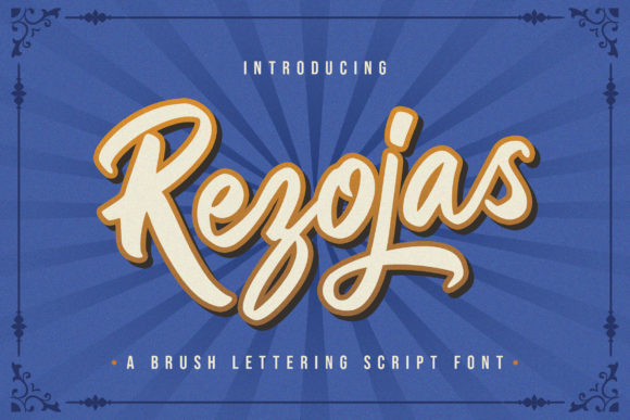 Rezojas: Evaluating a Dynamic Brushed Script for Modern Design Projects