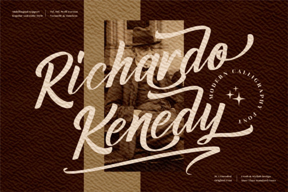 Richardo Kenedy: Elevating Brand Identity with Luxury Handwritten Typography