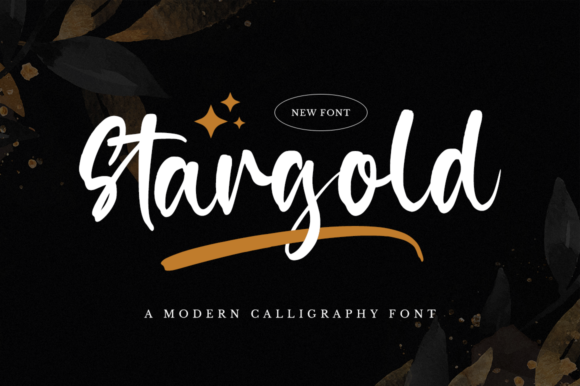 Stargold: Elevate Your Designs with Elegant Script